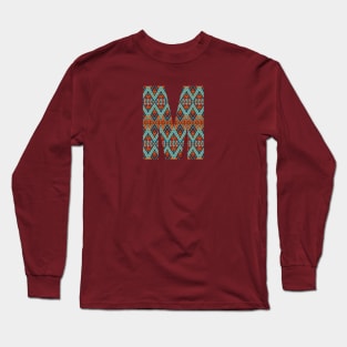 Letter M- boho design Long Sleeve T-Shirt